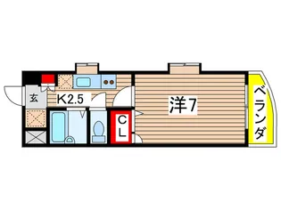 BaoBab中筋2【4階】の間取り
