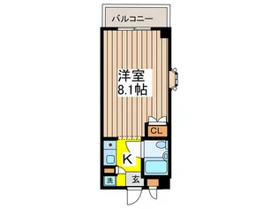 第5メタルメゾン【2階】の間取り