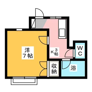 第3ロイヤル大嶋【1階】の間取り