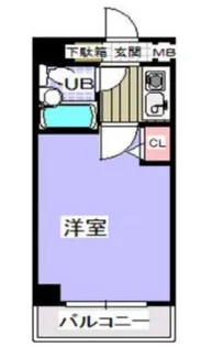 シャトレー舞浜【2階】の間取り