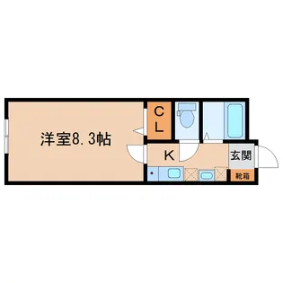 AC田子【2階】の間取り