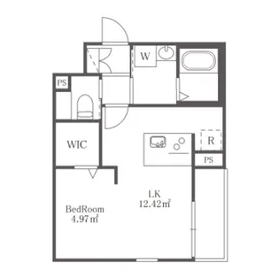 メテオール【2階】の間取り