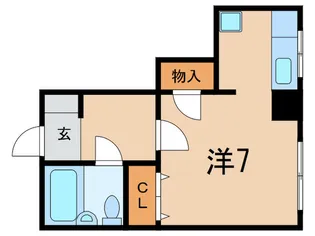 カワモトビル【2階】の間取り