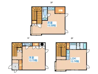 ハウス山本の間取り