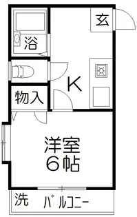 イルミナ スティシア(定期借家2年 再契約型)【2階】の間取り