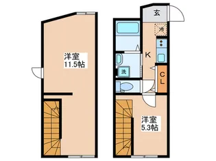 Bloom Tower Nishishinjukuの間取り