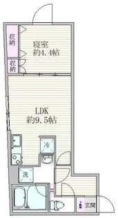 エスジーコート東武練馬【4階】の間取り