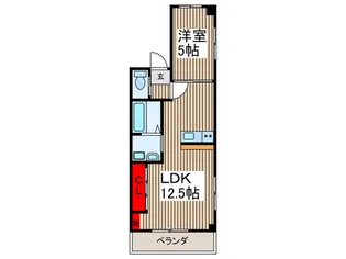 戸田ステ-ツ【3階】の間取り