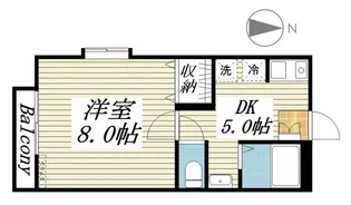 マ・モール弘明寺1【1階】の間取り