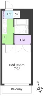 トリアノン上池台【4階】の間取り