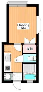 オレンジハウス【2階】の間取り