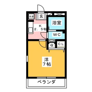 MT HIRATSUKA【2階】の間取り