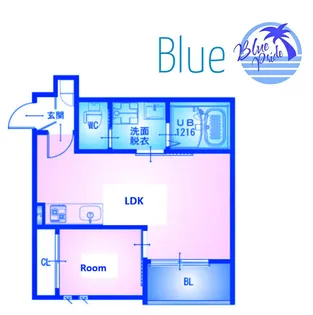 REGALEST鶴見【3階】の間取り