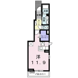 ワンダフルTKIII【1階】の間取り
