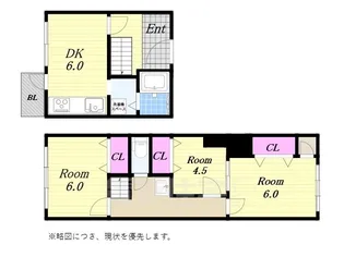 塚本南コーポ【7階】の間取り