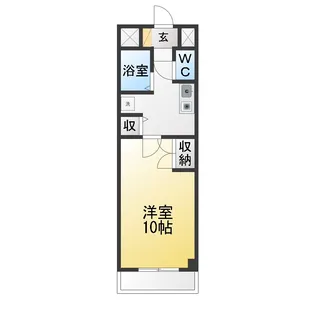 アンジェリーク【2階】の間取り