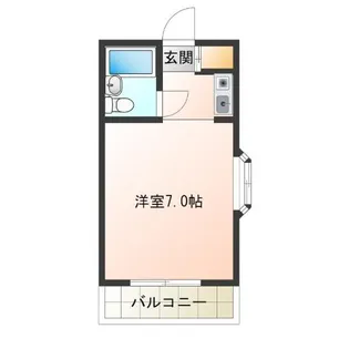 プリエール住之江御崎【7階】の間取り