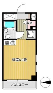 ブールヴァル南林間【4階】の間取り