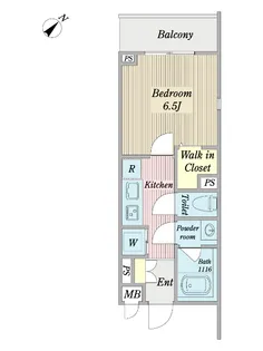 ミオラ【3階】の間取り