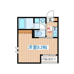 Azul塩釜III【2階】の間取り