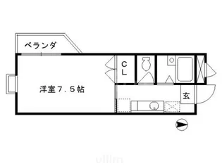 ミッシングN.M.【1階】の間取り