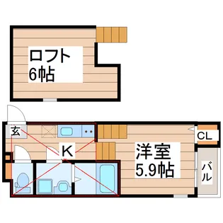 アルテ・グランデ【2階】の間取り