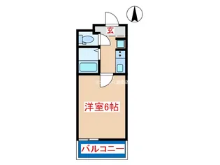 隼人マンション【3階】の間取り