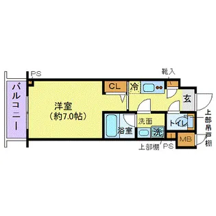 ZOOM横濱EAST【4階】の間取り