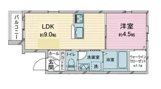 メゾン・エスポワール【1階】の間取り