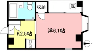 プチメゾン下高井戸【3階】の間取り
