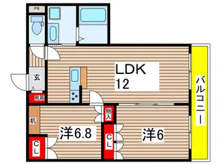 Branche【1階】の間取り