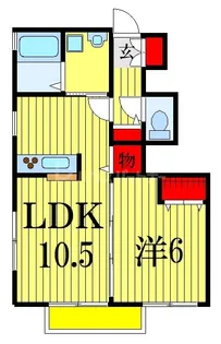 フミハウス【1階】の間取り