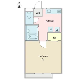 ソフィアII【1階】の間取り