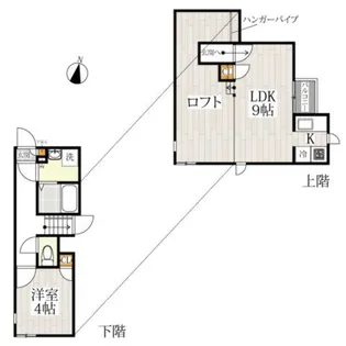 CB天神リフレム【2階】の間取り