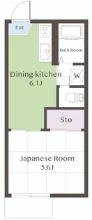 コーポ碑【1階】の間取り
