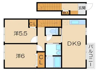 ウィニング【2階】の間取り