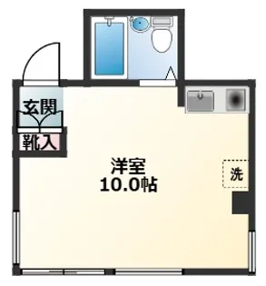 フレア443【2階】の間取り