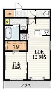 le Belier【1階】の間取り