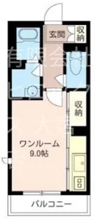Villa Portier【2階】の間取り