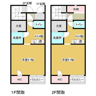 仙港SKY【1階】の間取り