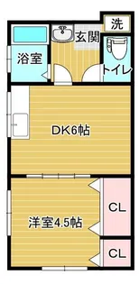 パークスクエア学芸大学【3階】の間取り