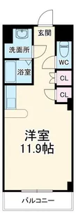 フェリオ甲府上石田【2階】の間取り