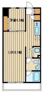 グランドフィオーレ春日町【4階】の間取り