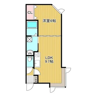 さかいマンションII【1階】の間取り