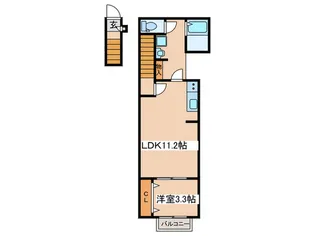 キャメル東府中【2階】の間取り