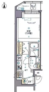 SHOKEN Residence早稲田【6階】の間取り