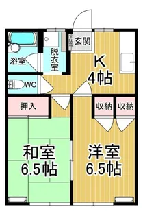 メゾン・ド・ポワソン【1階】の間取り