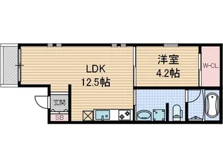 ルシアコート庄【2階】の間取り