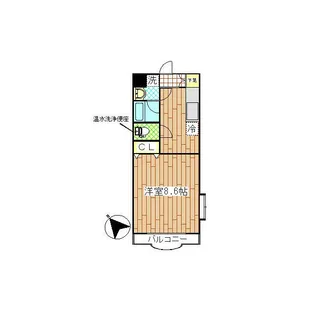 セレーノI【2階】の間取り
