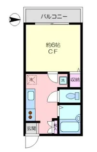 シェルハイム【1階】の間取り